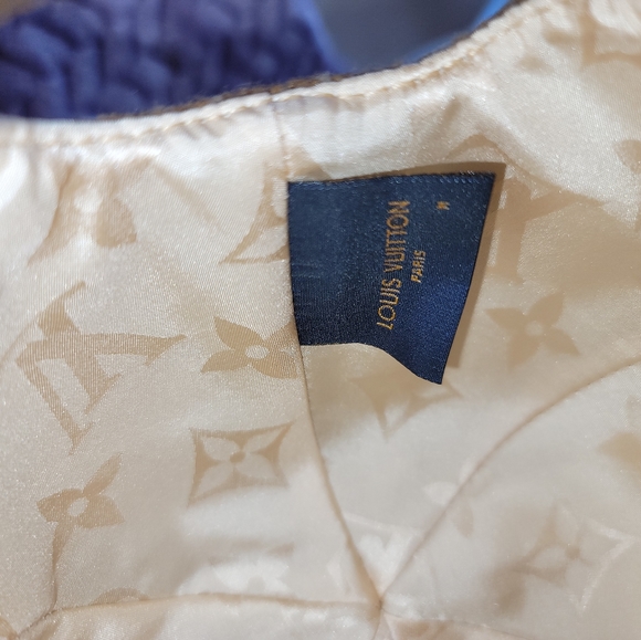 Louis Vuitton Hat Cap 100% Wool Monogram Print size medium - Picture 8 of 12